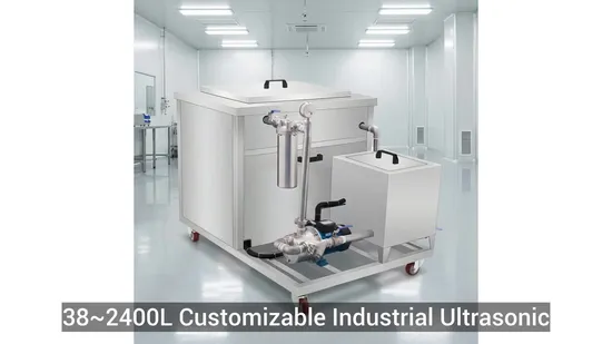 38~2400L Customizable Industrial Ultrasonic Cleaner with Filtration-Single Tank Cleaning Machine/Equipment